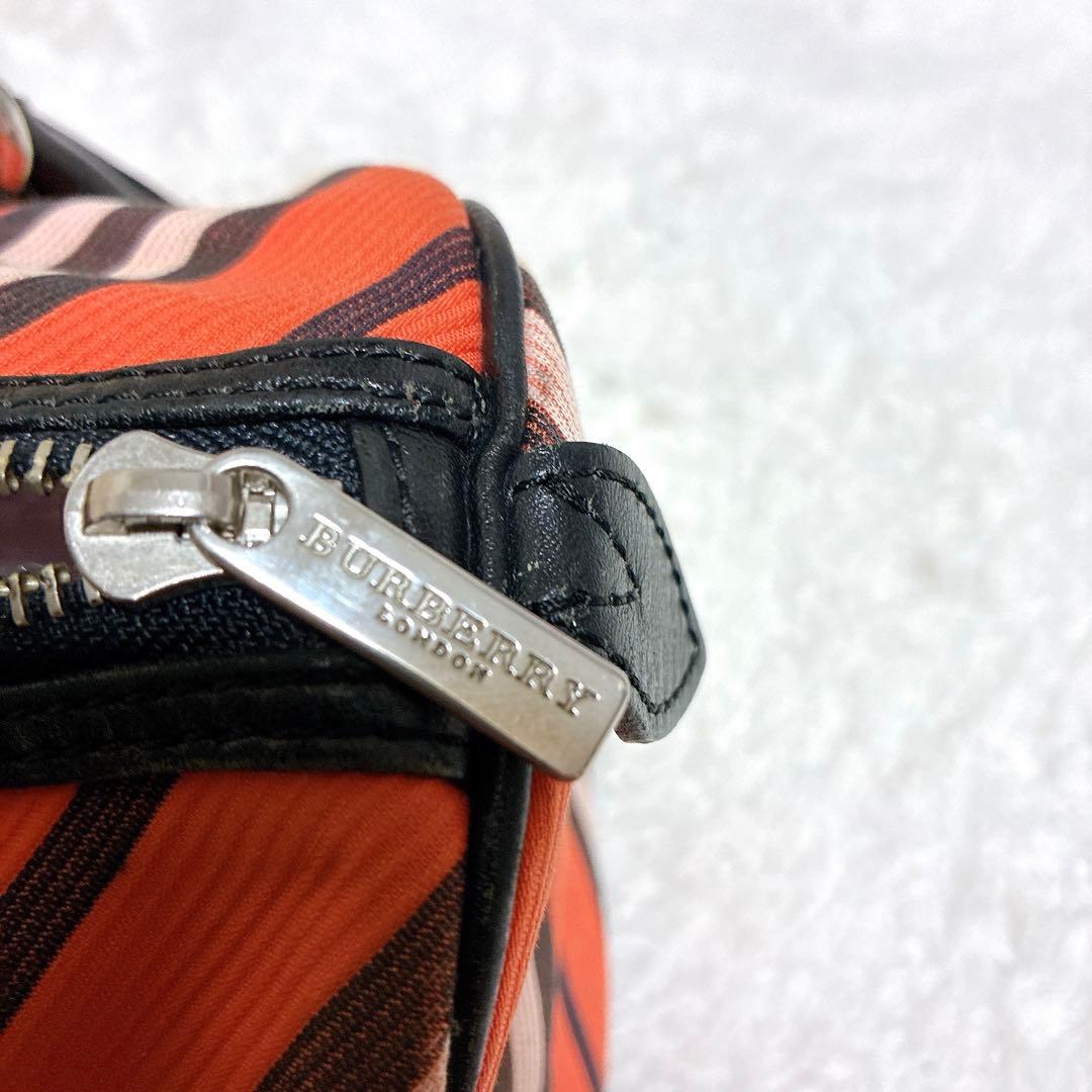 良品　バーバリーブルーレーベル　ミニボストンバッグ　ハンドバッグ