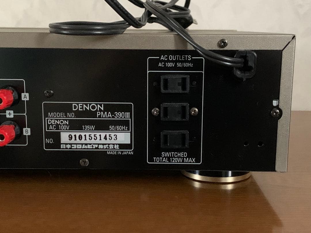 DENON PMA-390Ⅲ (プリイメインアンプ)