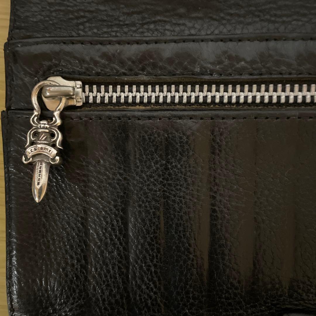 【年越特価】CHROME HEARTS WAVE ウォレット　インボイス付属