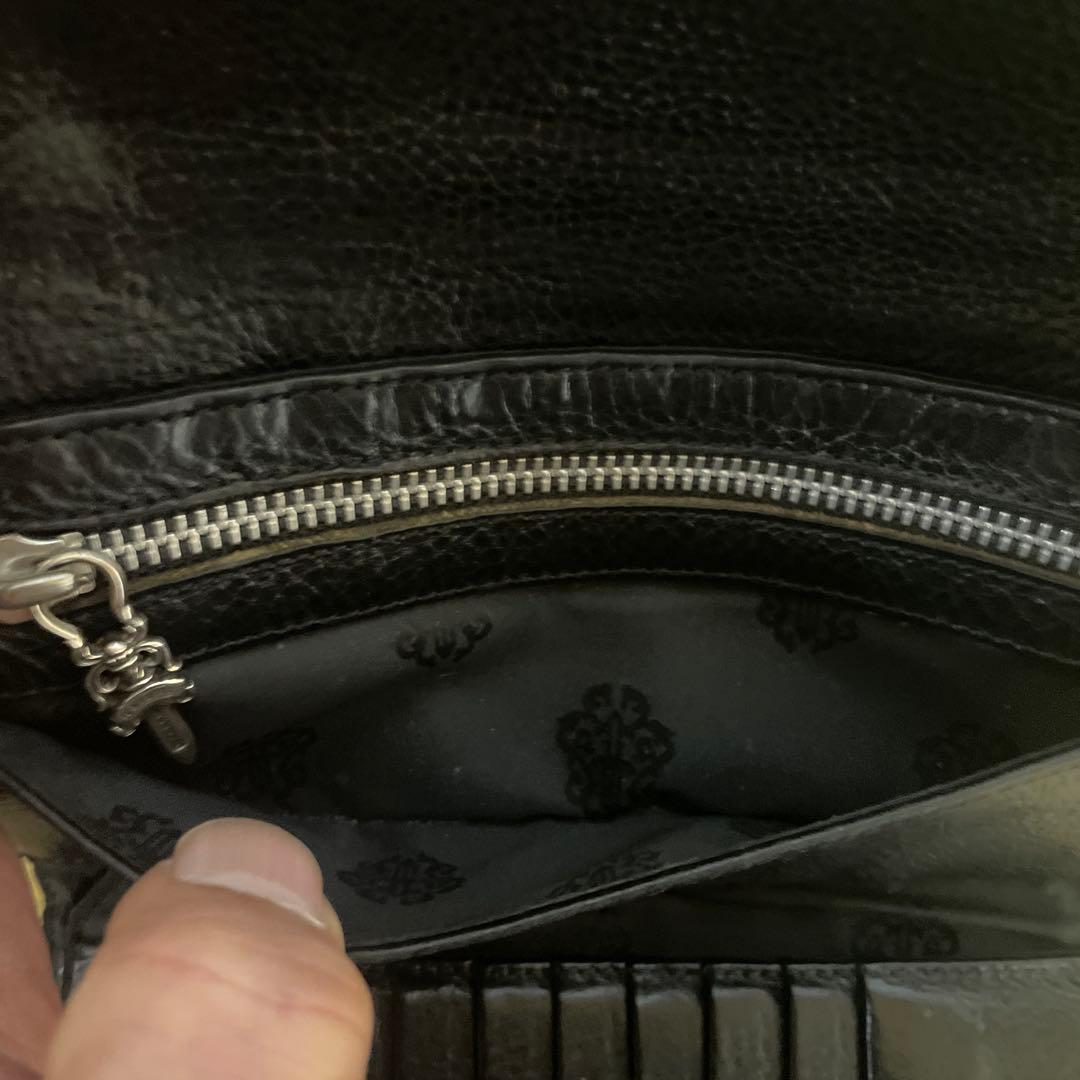 【年越特価】CHROME HEARTS WAVE ウォレット　インボイス付属