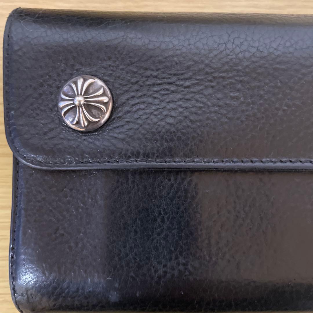 【年越特価】CHROME HEARTS WAVE ウォレット　インボイス付属