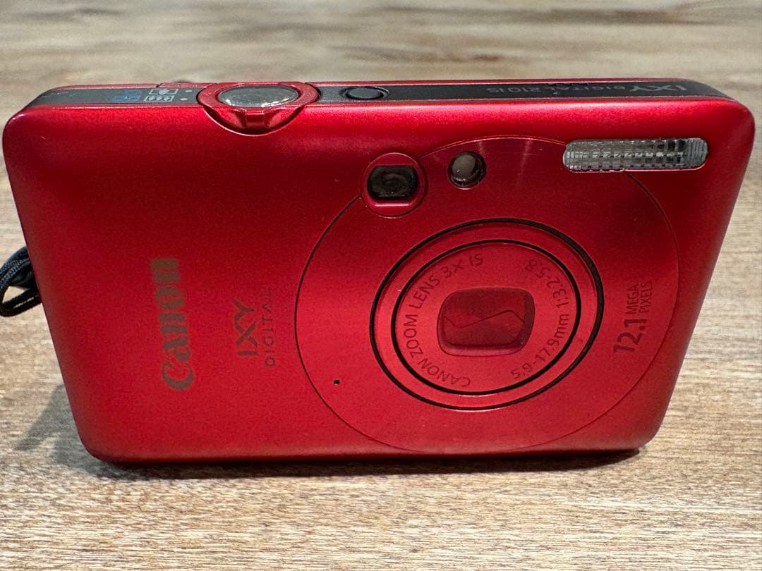Canon IXY Digital 210 IS レッド