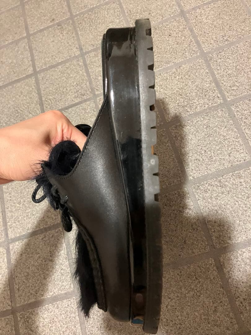 sacai ローファー 37 ブラック