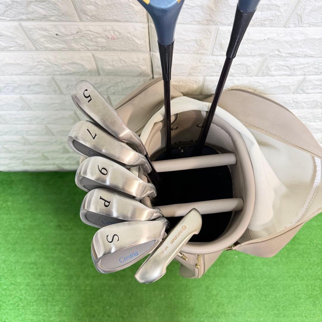 ゴルフセット レディース　ラウンドOK 打感良好　すぐ使える　Wilson