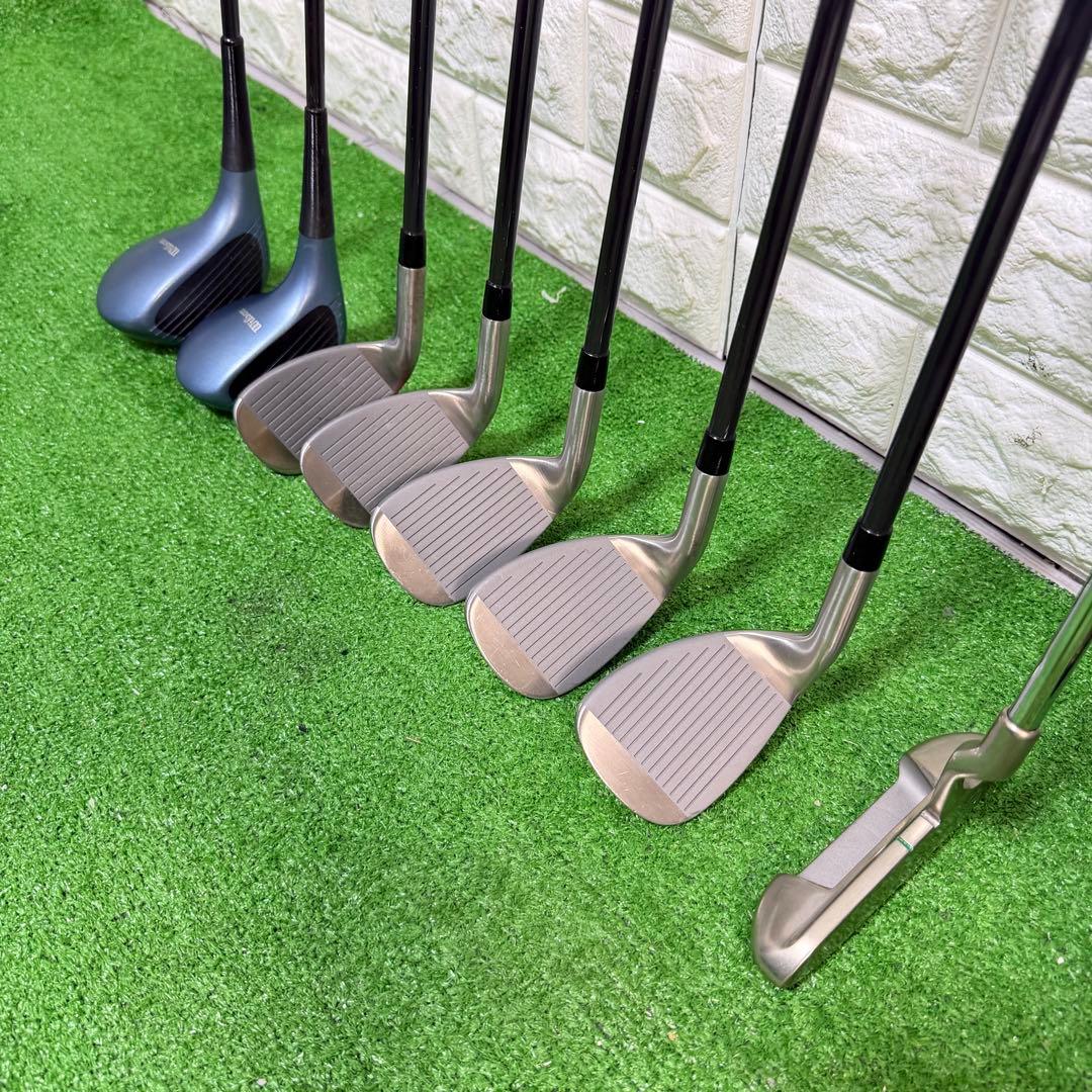 ゴルフセット レディース　ラウンドOK 打感良好　すぐ使える　Wilson