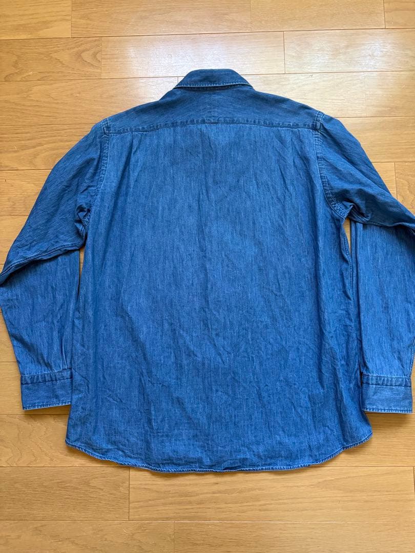 A.PRESSE アプレッセ Washed Denim Shirts サイズ2