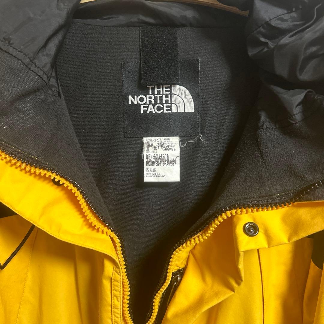 THE NORTH FACE GORE-TEX マウンテンジャケット イエロー