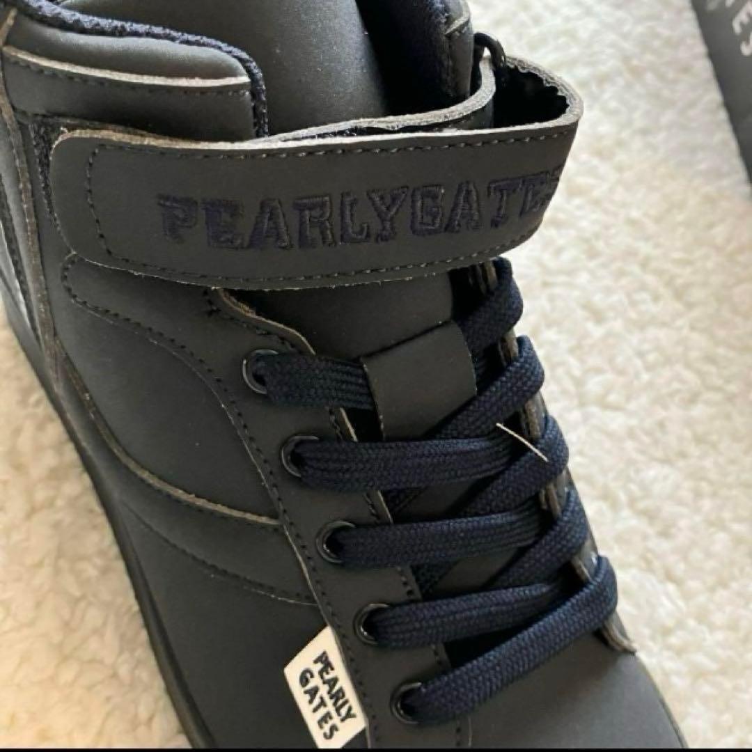 【35,200円 新品】 パーリーゲイツ ミドルカット スパイク ゴルフシューズ