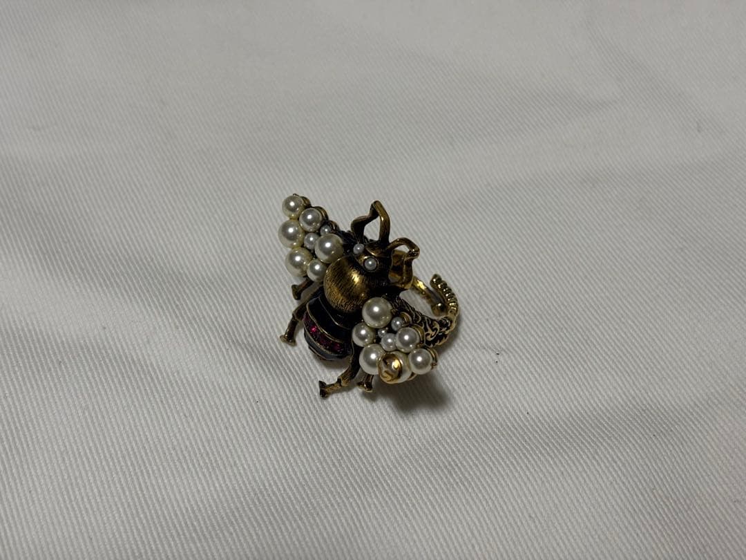 GUCCI グッチ　Bee インターロッキング リング・指輪