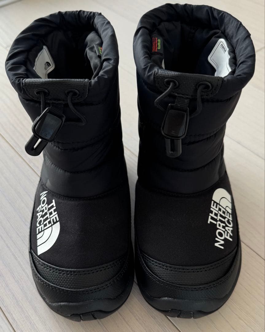 未使用に近い美品！THE NORTH FACE ブラックスノーブーツ☆19cm
