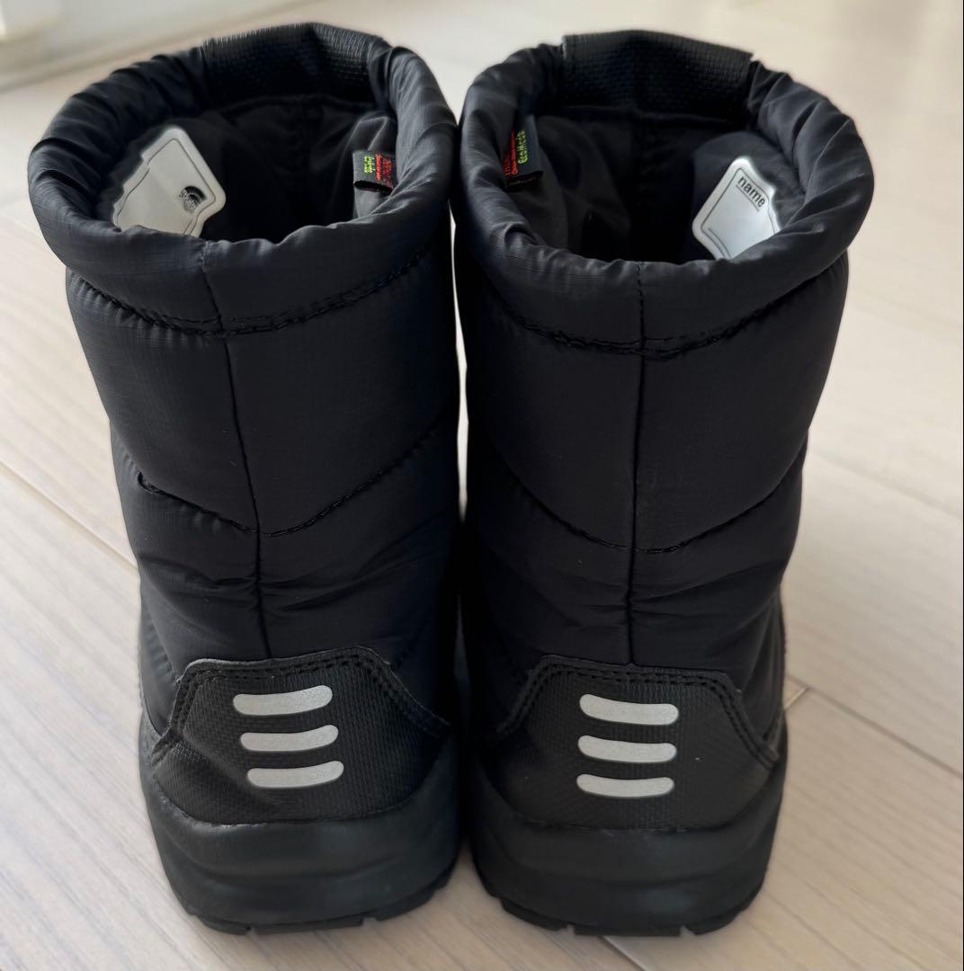 未使用に近い美品！THE NORTH FACE ブラックスノーブーツ☆19cm