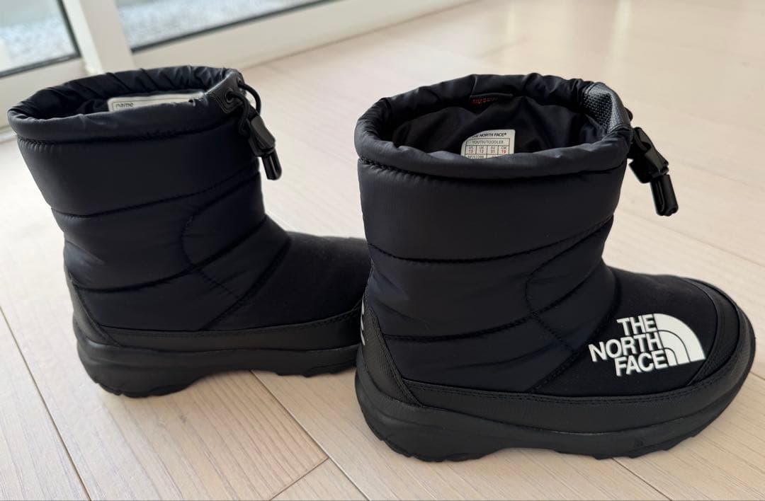未使用に近い美品！THE NORTH FACE ブラックスノーブーツ☆19cm