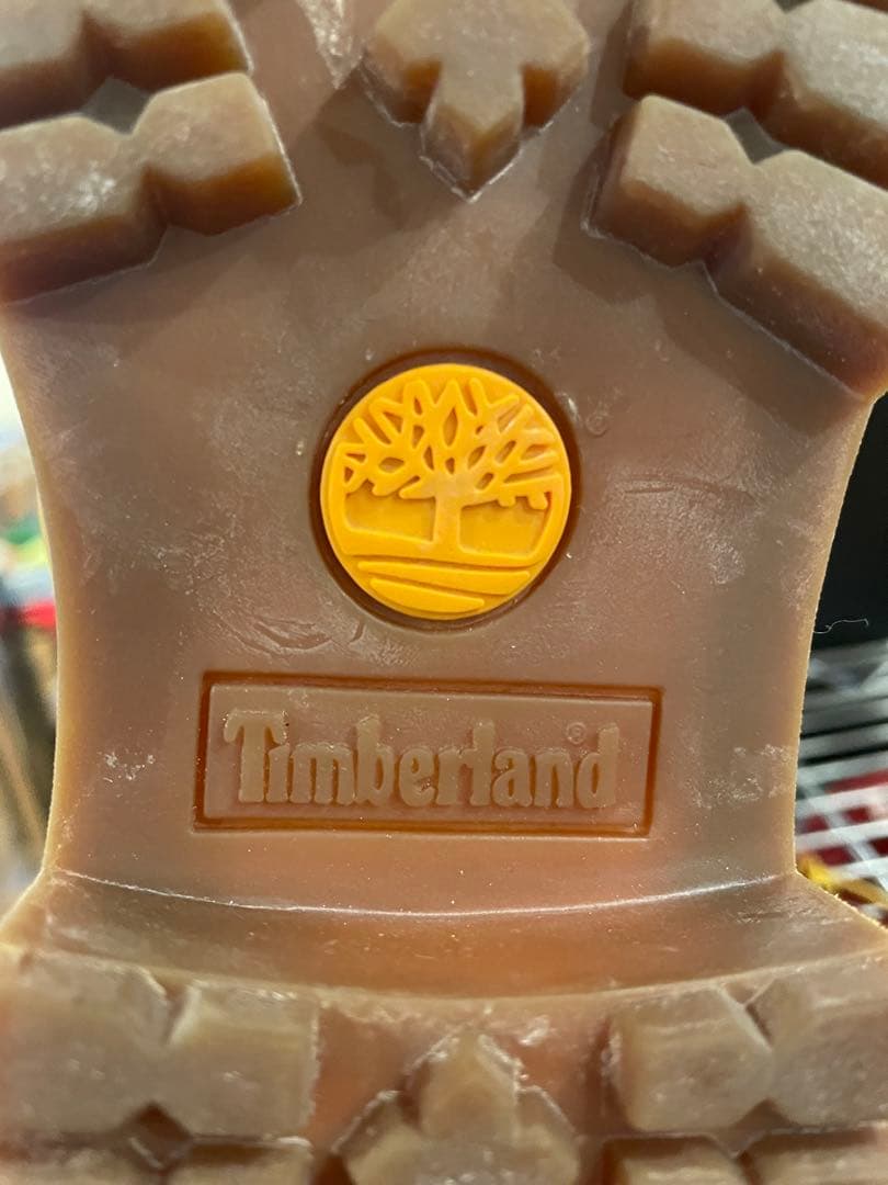 ぴ　キャメル スエード ロングブーツ