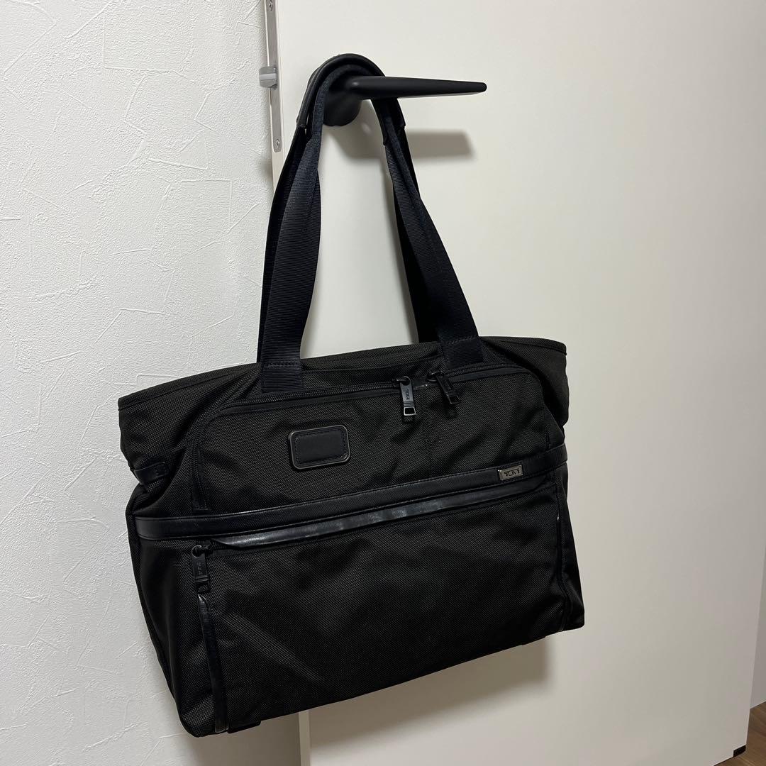 tumi alpha トートブラック