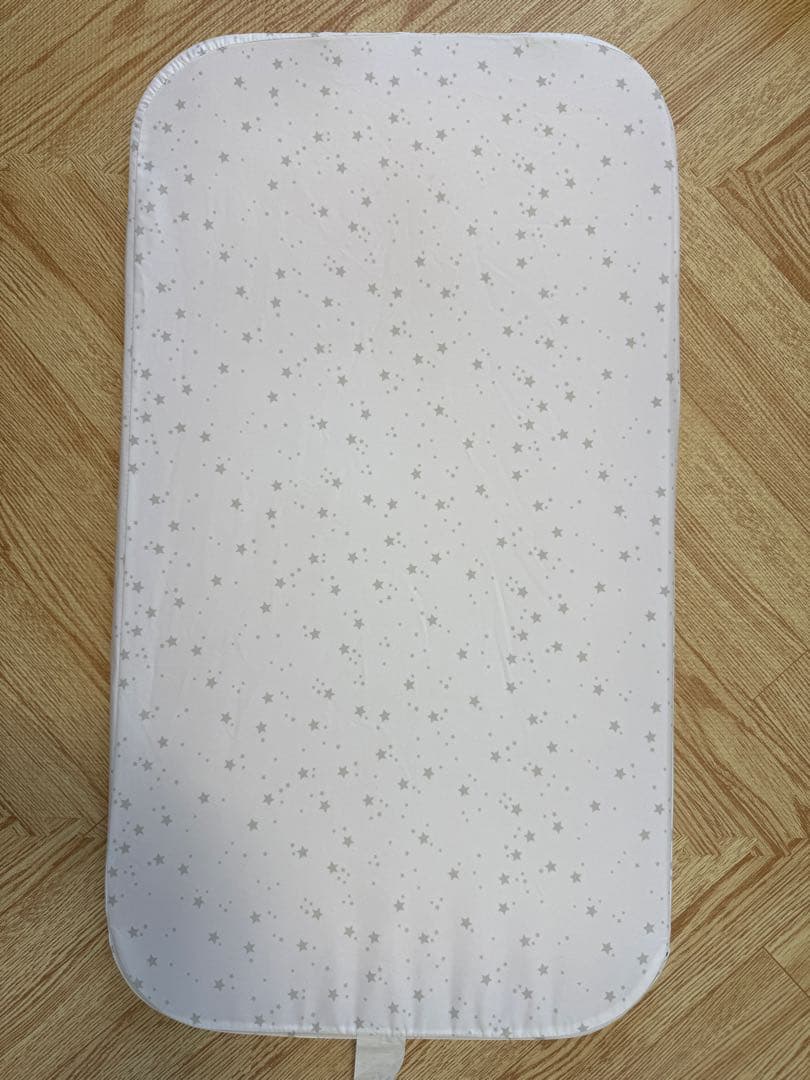 HZDMJベビーベット　グレー　持ち運び可能