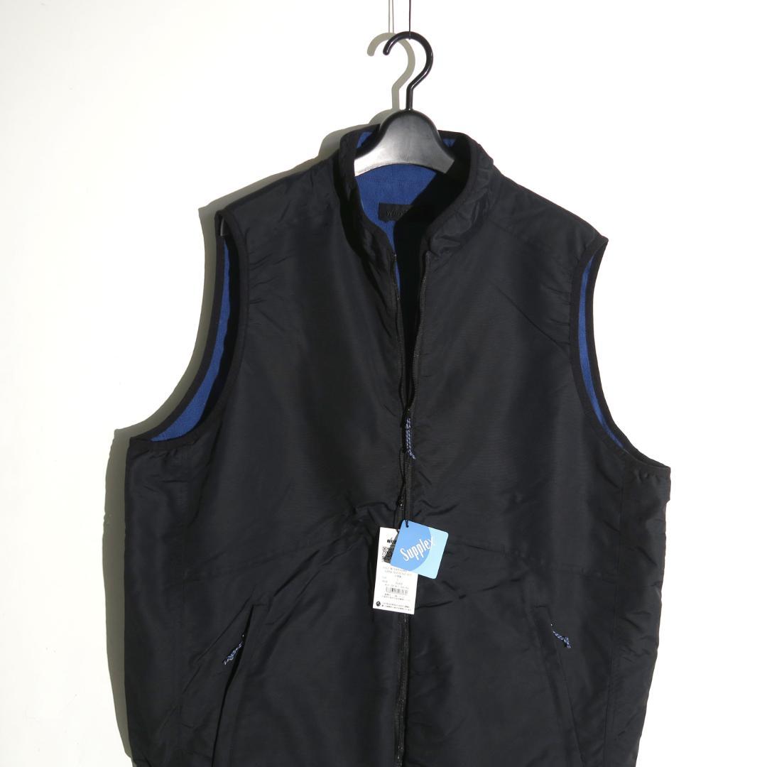 新品 WILD THINGS サプレックス リバーシブルベスト 24AWブラック