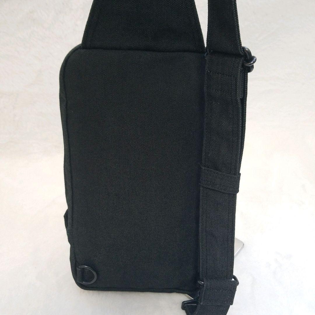 【極美品】ポーター　PORTER　スモーキー　スリングショルダーバッグ　黒　希少