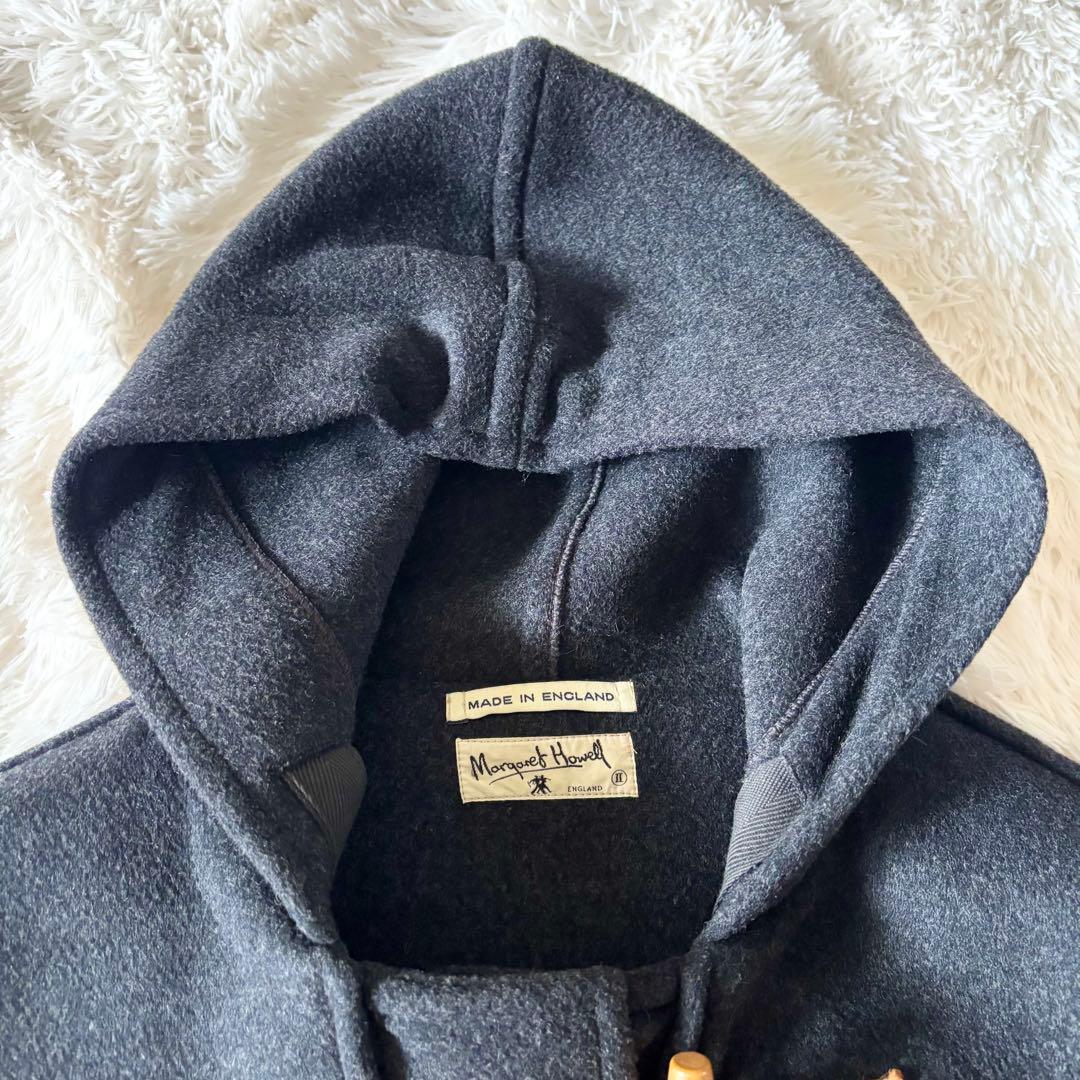 マーガレットハウエル ダッフルコート ビッグシルエット 厚手 英国製