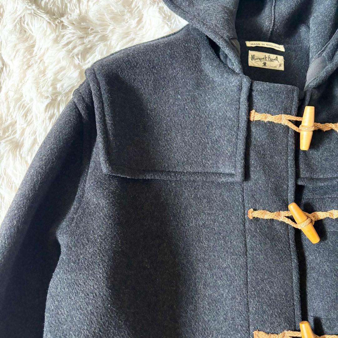 マーガレットハウエル ダッフルコート ビッグシルエット 厚手 英国製