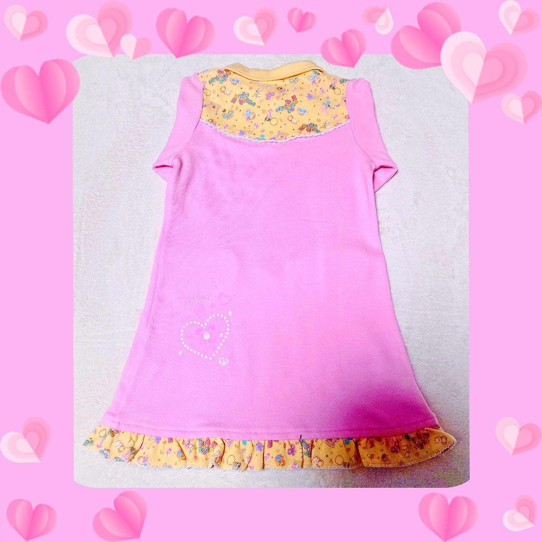 ❤メゾピアノ❤ベリエちゃん✨ベリーちゃん✨ワンピース✨平成レトロ❤ピンク❤