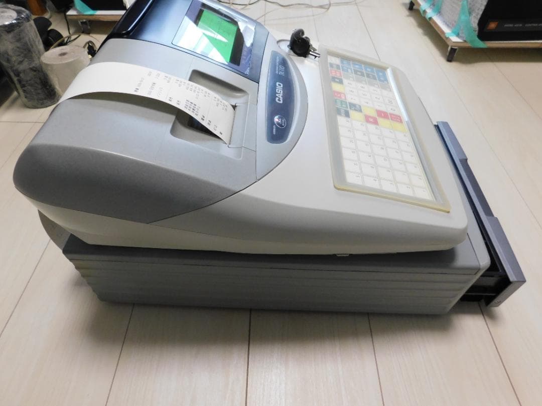 CASIO 電子レジスター TK-110　未使用　開封済