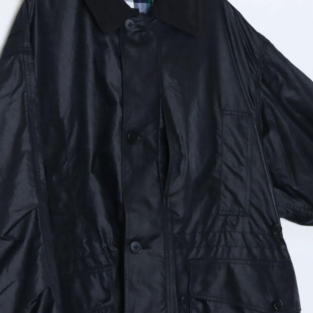TECH BRITISH HUNTER COAT ブラック バブアー