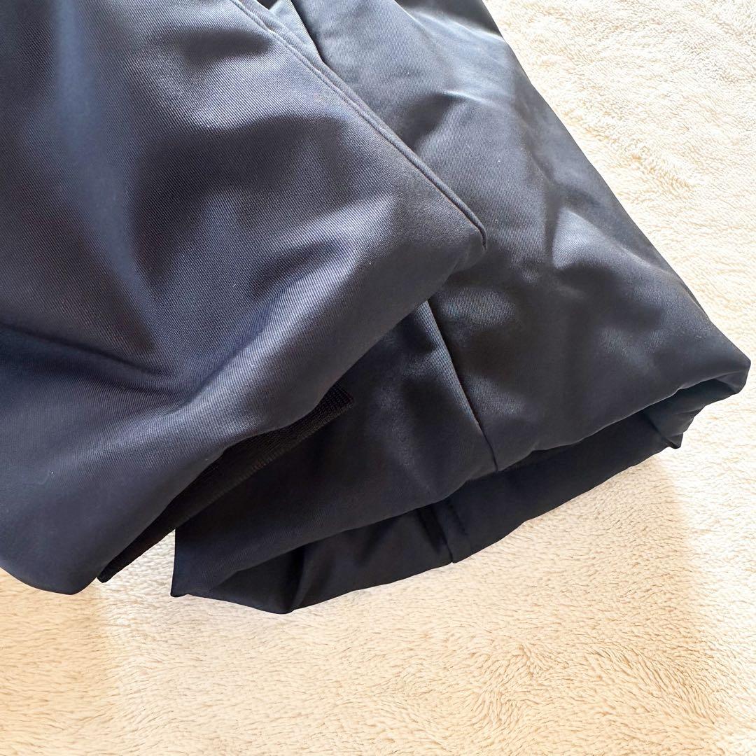 美品 UNIQLO＋J ハイブリッド ダウンショートコート ネイビー