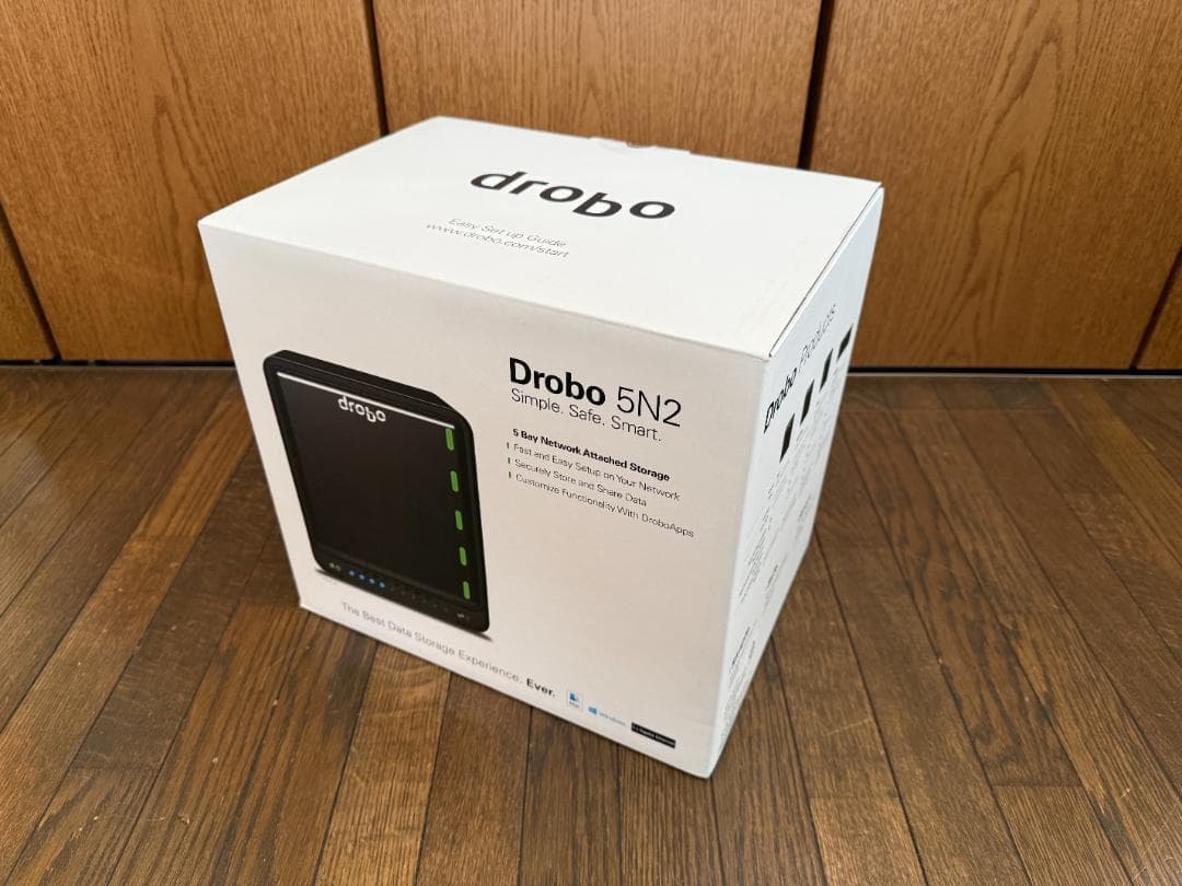 Drobo 5N2 NAS ジャンク　起動不可
