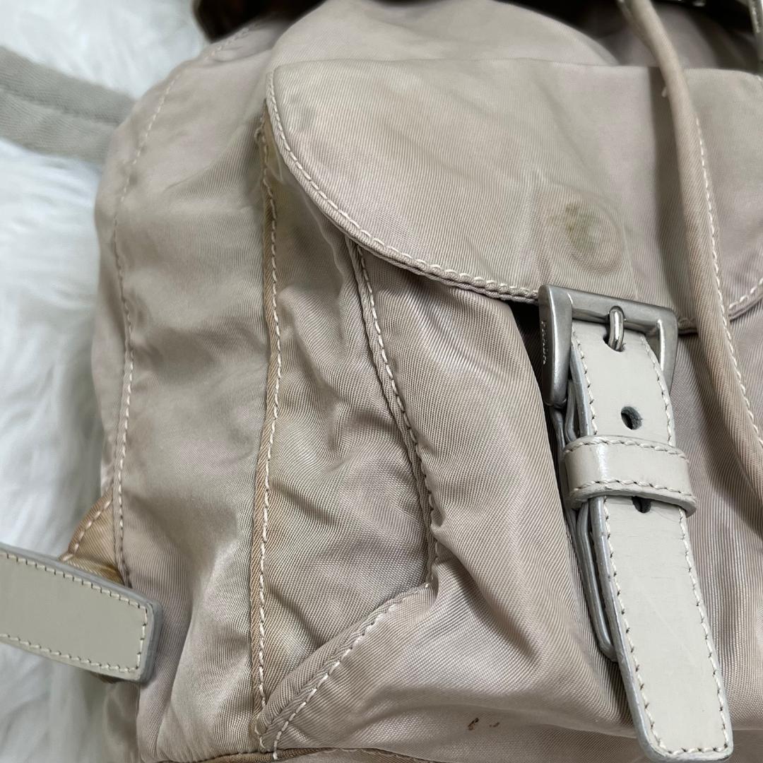 プラダ　PRADA リュック バックパック 三角ロゴプレート 白タグあり