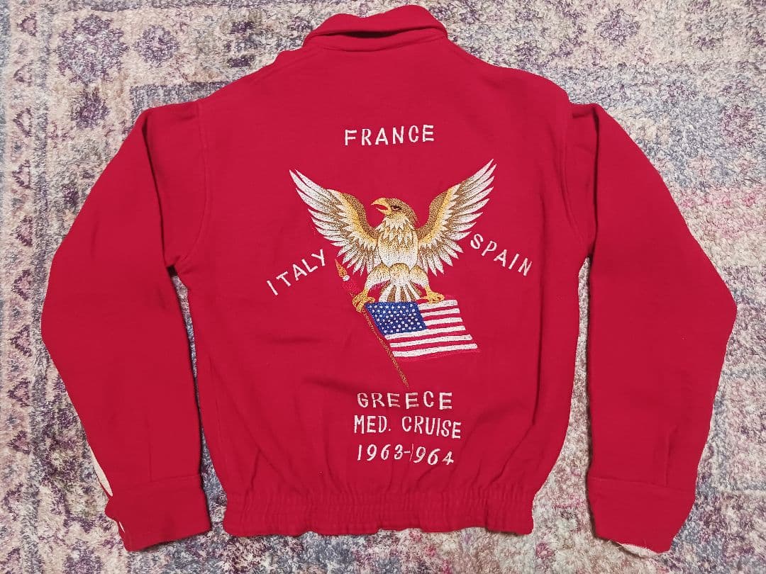60s US NAVY ビンテージ ツアージャケット スーベニアジャケット