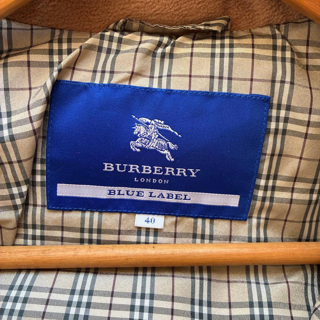 BURBERRY BLUE LABEL レディースダウンジャケット 40