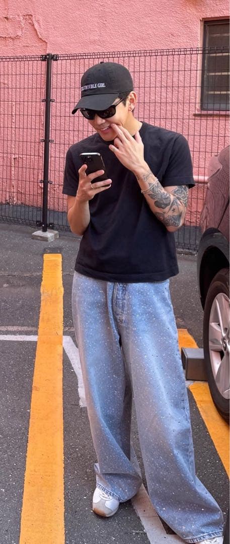 acne studios 2023F Vegas スーパーバギー　ジーンズ