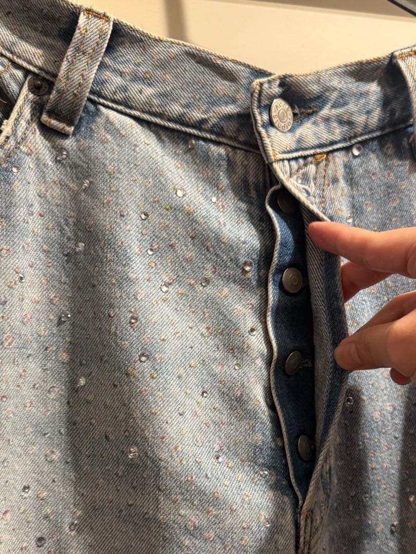 acne studios 2023F Vegas スーパーバギー　ジーンズ