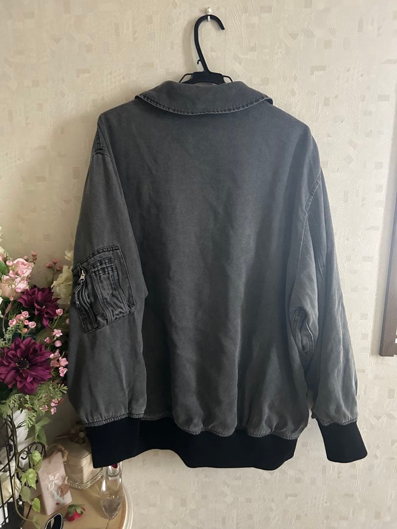 【完売品】ジーナシス　リバーシブルフライトジャケット