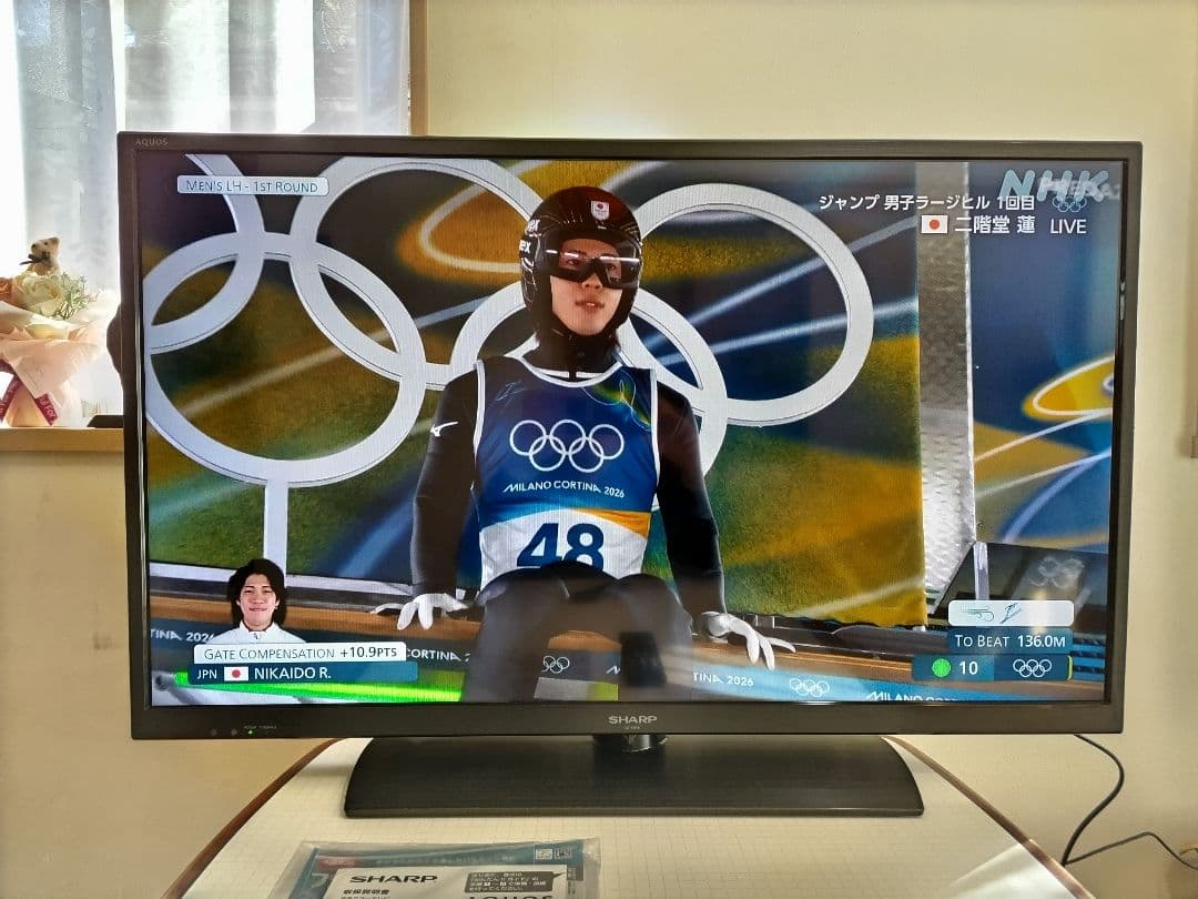 SHARP AQUOS 40V型 液晶テレビ LC-40H11（2014年製）