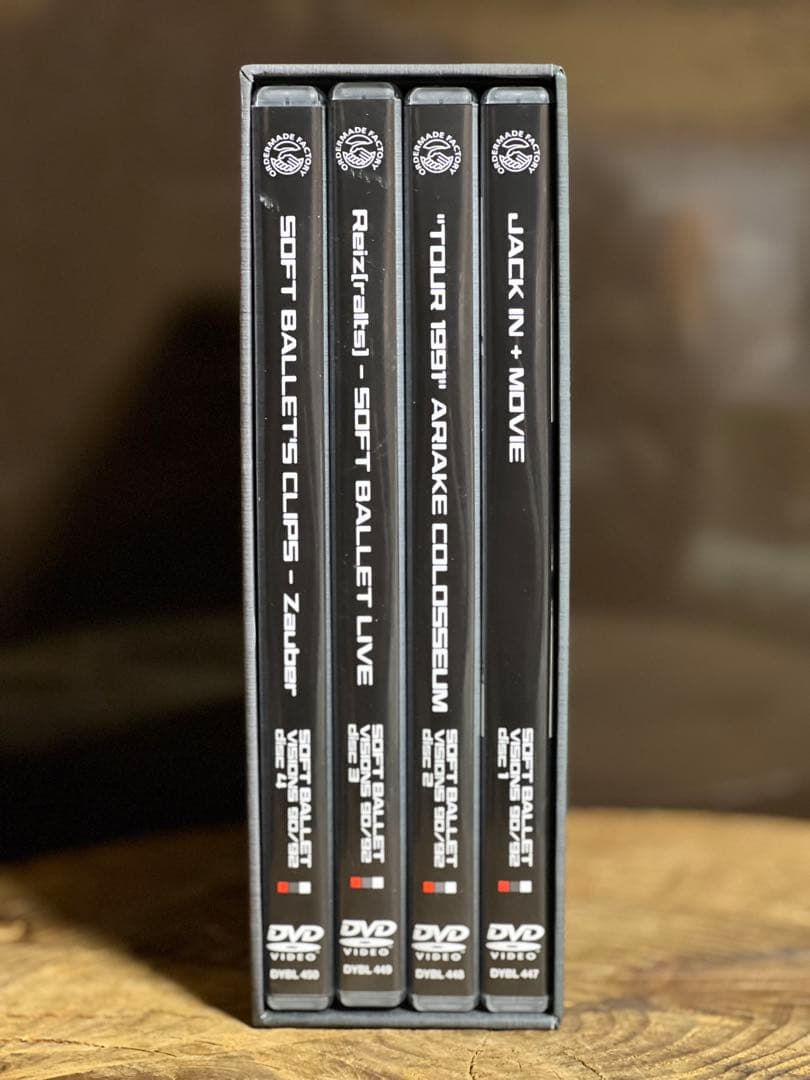 SOFT BALLET VISIONS 90/92 DVDBOX ソフトバレエ