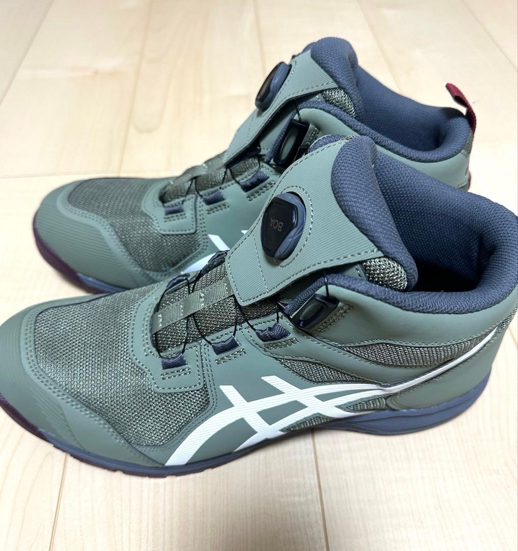 アシックス asics CP214 BOA ライケングリーン×ホワイト 28cm