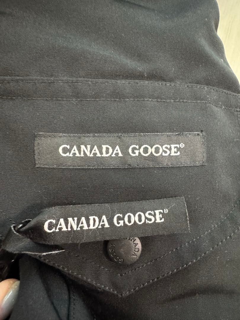 カナダグース ブラック ダウンジャケット XS