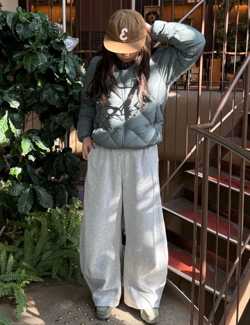 【新品】montbell ネージュダウンパーカ グレー