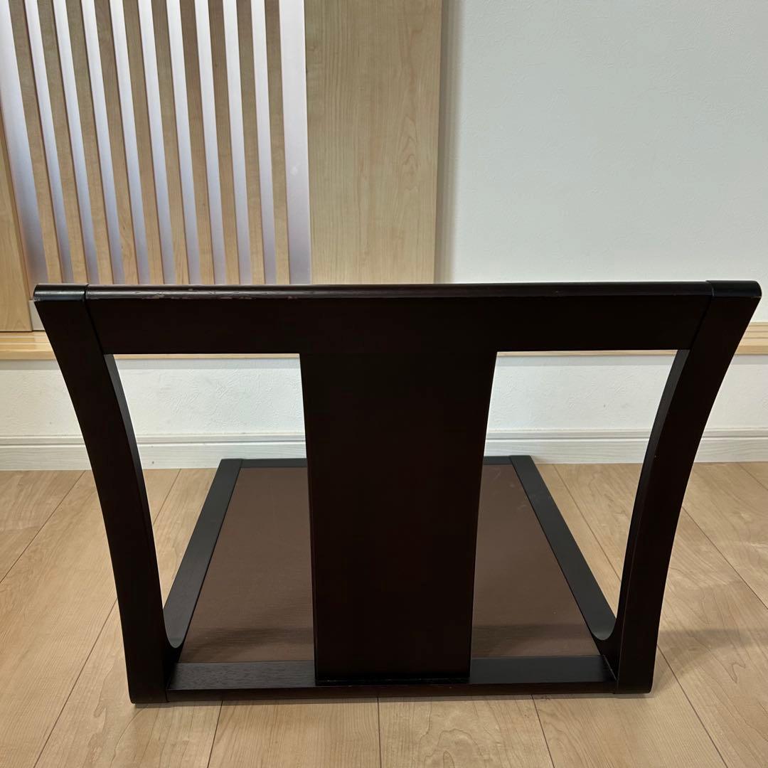 2脚セット　天童木工 座椅子 ブラウン