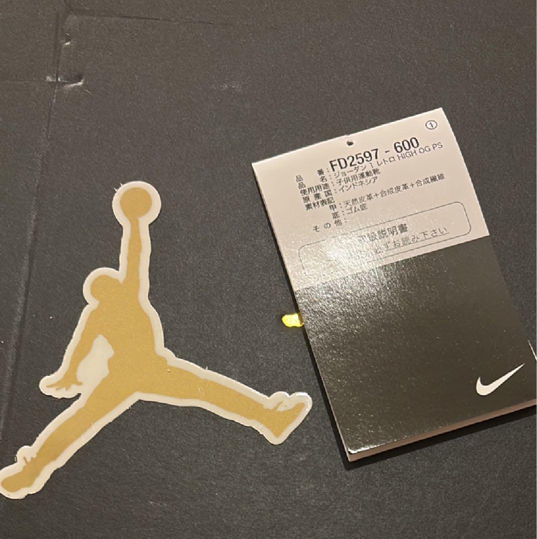 AirJordan1 Retro High OG ウォッシュドピンク 17cm