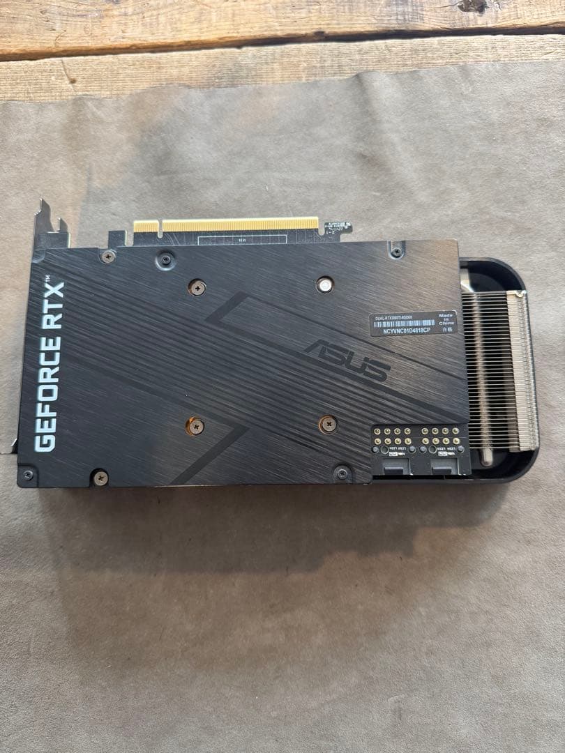 【動作確認済】ASUS RTX 3060 Ti OC Edition 8GB