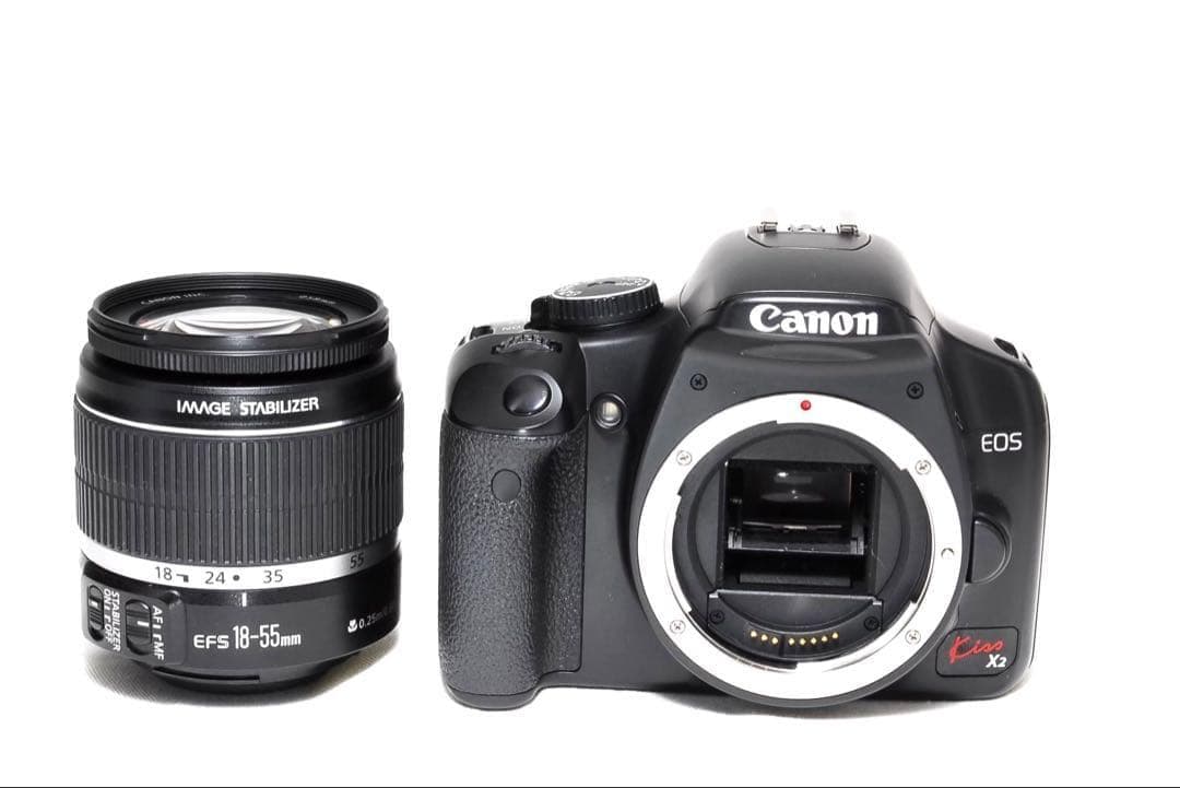 スマホ転送OK✨ Canon EOS Kiss X2 一眼レフ キャノン