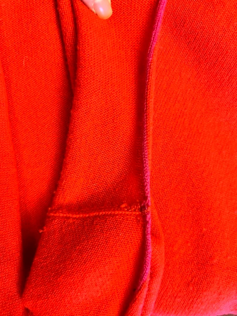 HERMÈS 赤 半袖ニット