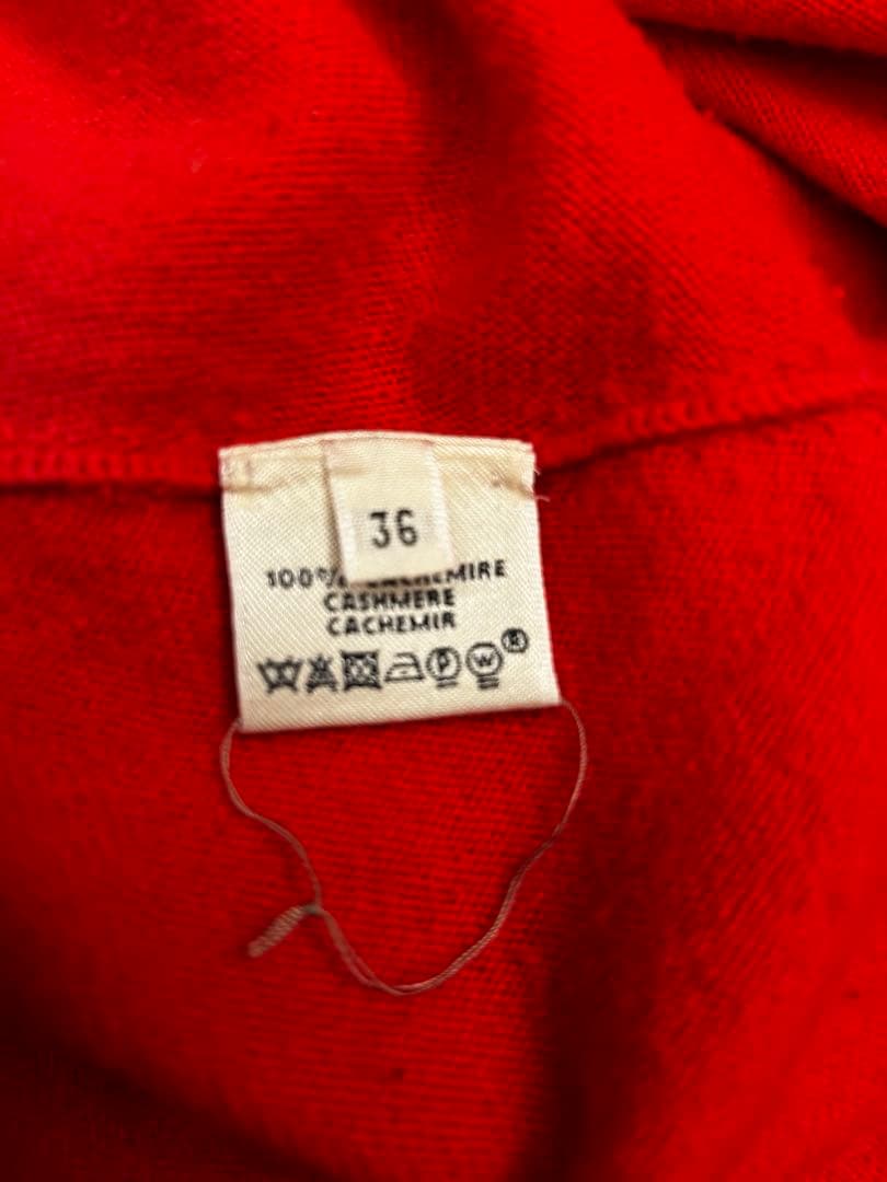 HERMÈS 赤 半袖ニット