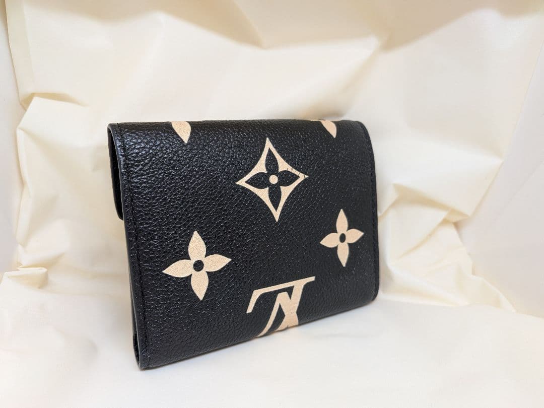 ルイヴィトン ポルトフォイユ ヴィクトリーヌ バイカラー アンプラント 財布