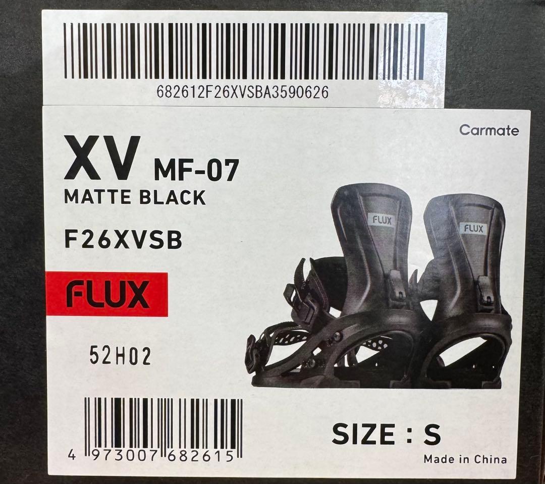 FLUXフラックスXV MF-07ビンディング スノーボード