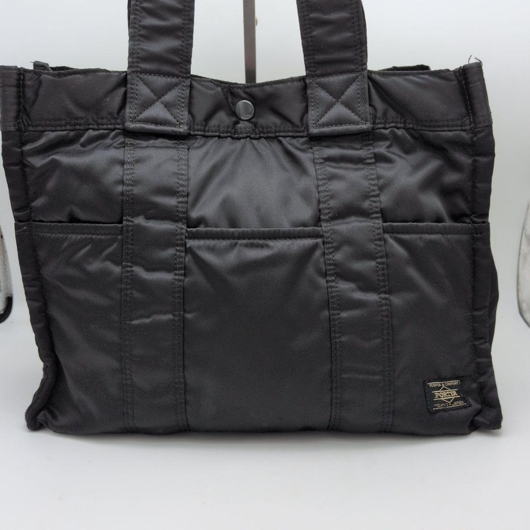 ぽんたろう　TANKER　トートバッグ　Sサイズ　ブラック