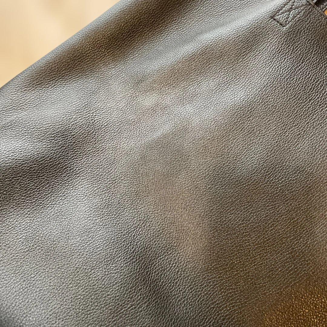 A.P.C. アーぺーセー トートーバック 黒 ブラック レザー