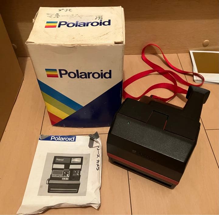 Polaroid cool cam 600 箱説明書付き フラッシュ確認済み